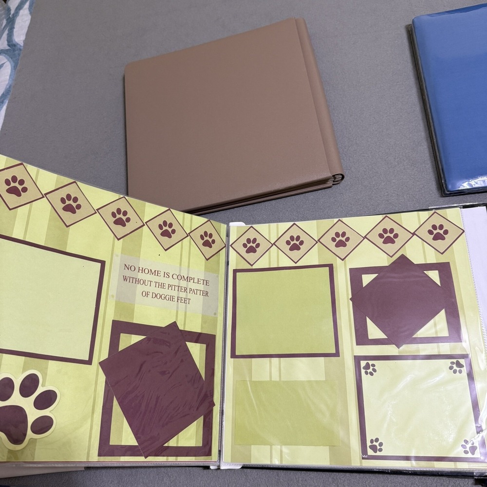 Scrapbook Album Lot Of 4 12" x 12" Post-bound‎ Marines Creative Memories Pioneer - Picture 15 of 16